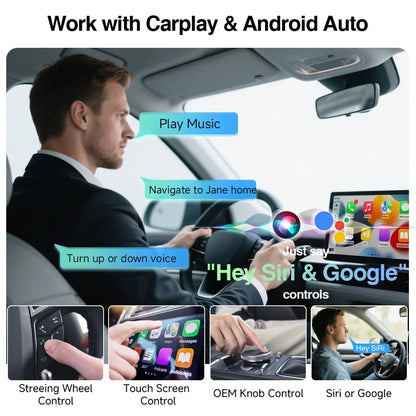 Kabelloser Carplay-Android-Auto-Adapter
