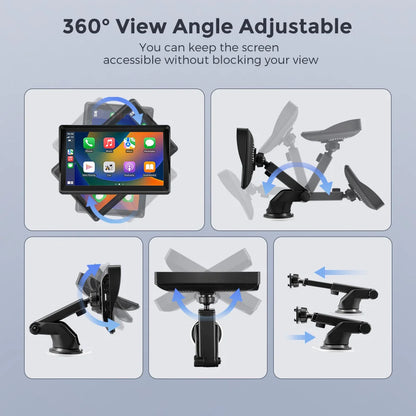 7-Zoll-Autoradio mit kabelloser CarPlay-Funktion